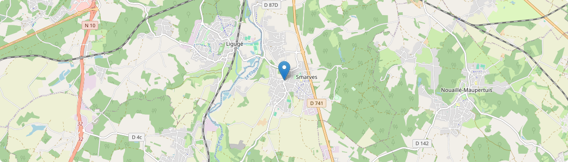 Smarves - Carte