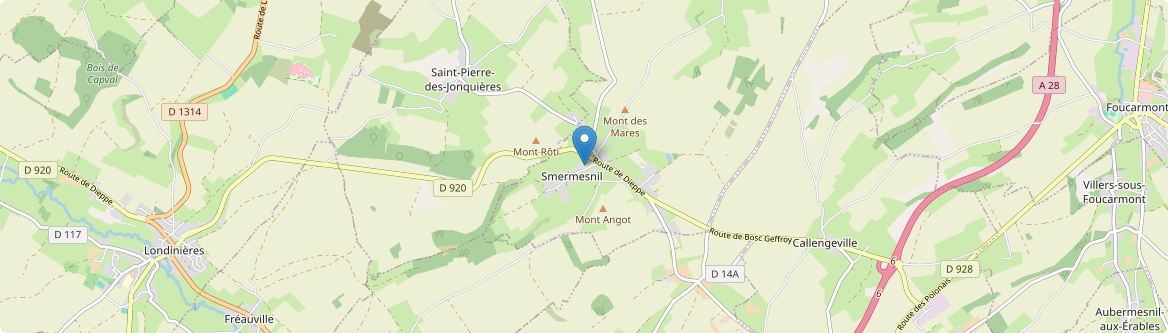 Smermesnil - Carte
