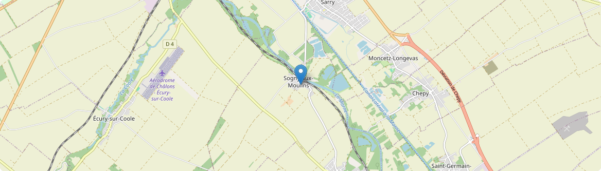 Sogny-aux-Moulins - Carte