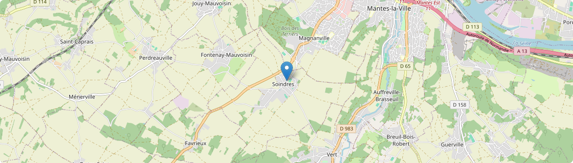 Soindres - Carte
