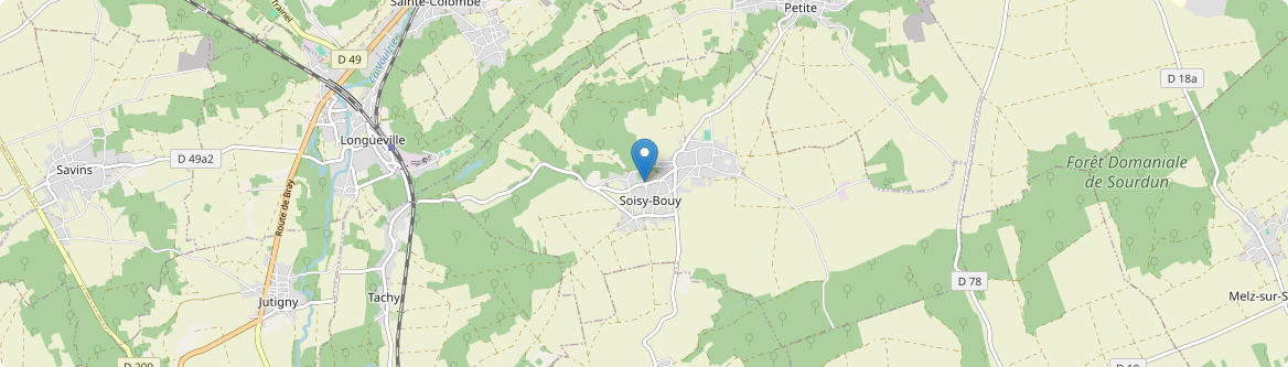 Soisy-Bouy - Carte