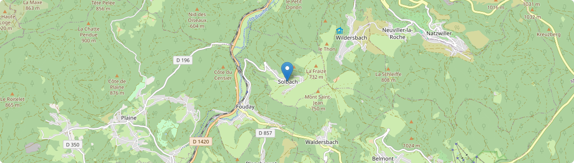 Solbach - Carte