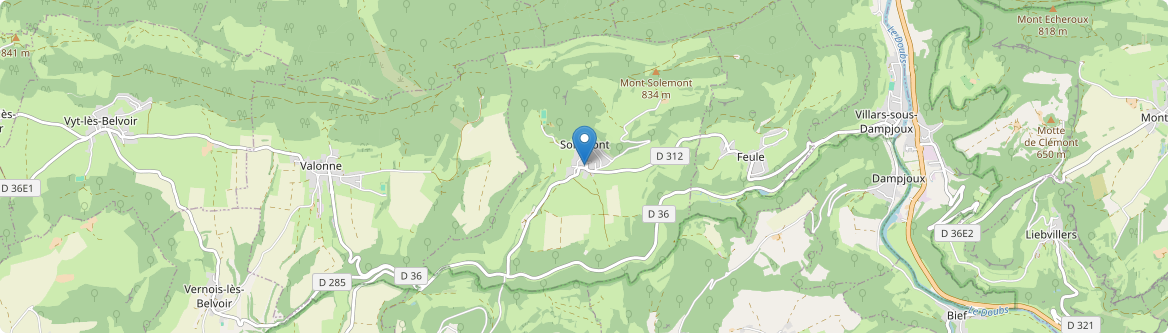 Solemont - Carte