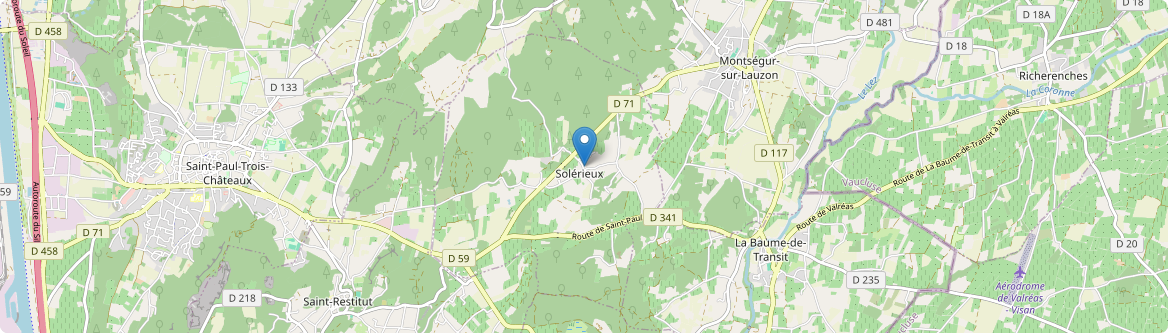 Solérieux - Carte