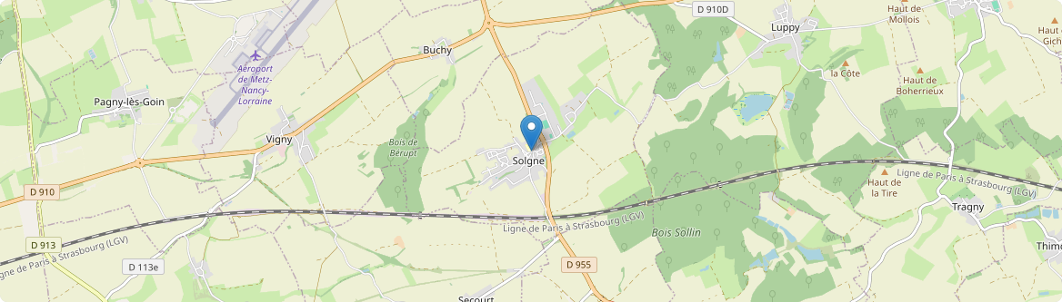 Solgne - Carte