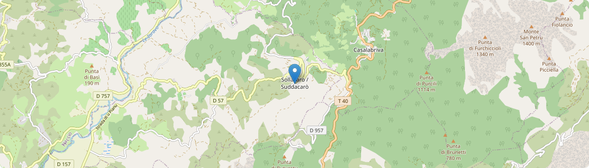 Sollacaro - Carte