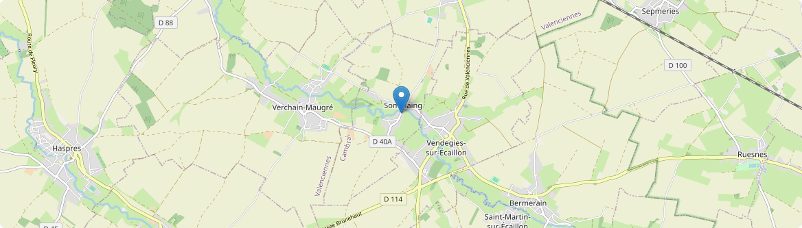 Sommaing - Carte