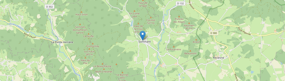 Sommant - Carte