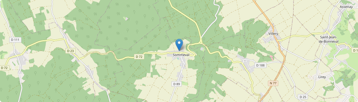 Sommeval - Carte