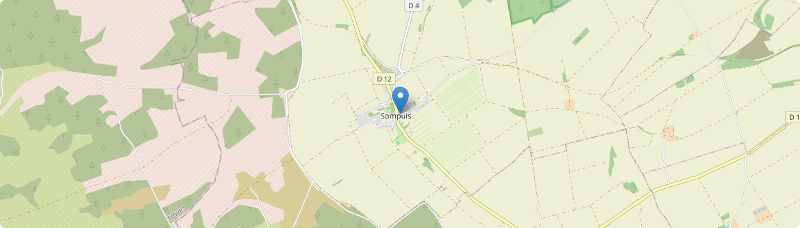 Sompuis - Carte