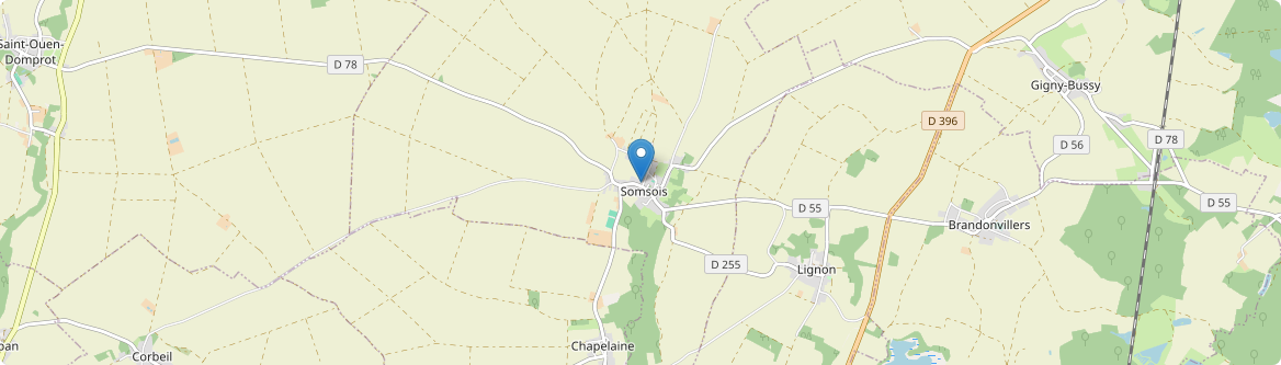 Somsois - Carte