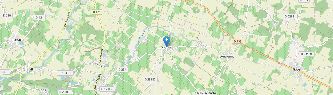 Sonnac - Carte