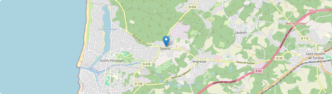 Soorts-Hossegor - Carte
