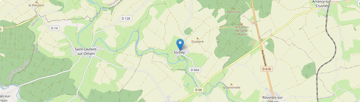 Sorbey - Carte