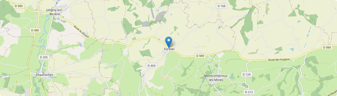 Sorbier - Carte