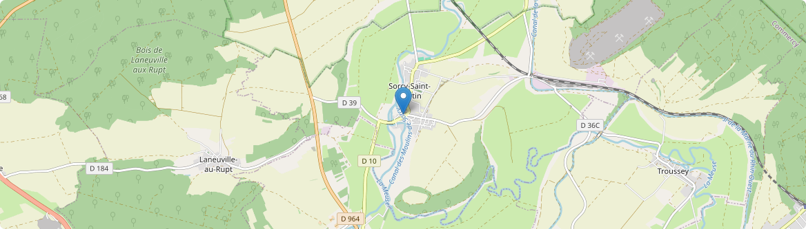 Sorcy-Saint-Martin - Carte