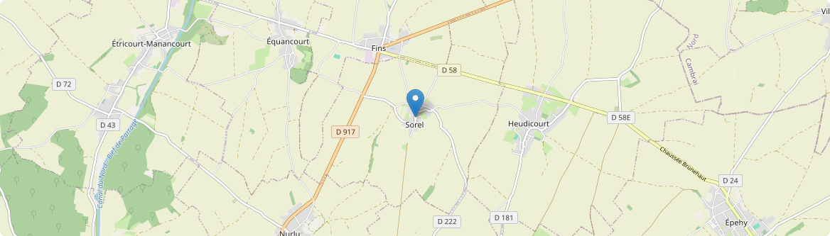 Sorel - Carte