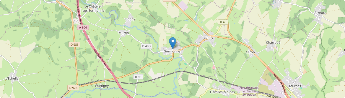 Sormonne - Carte