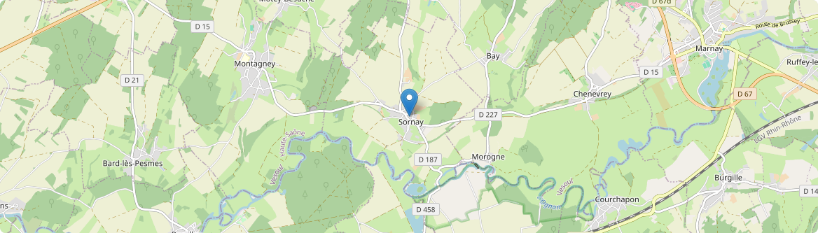 Sornay - Carte