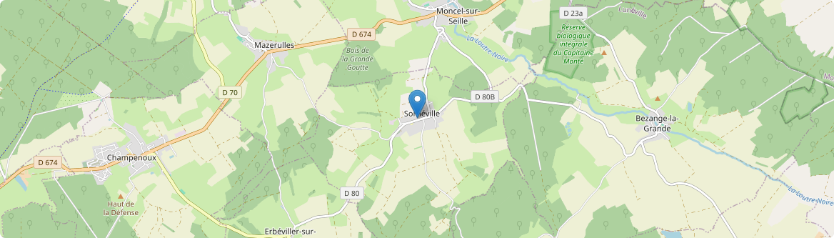 Sornéville - Carte