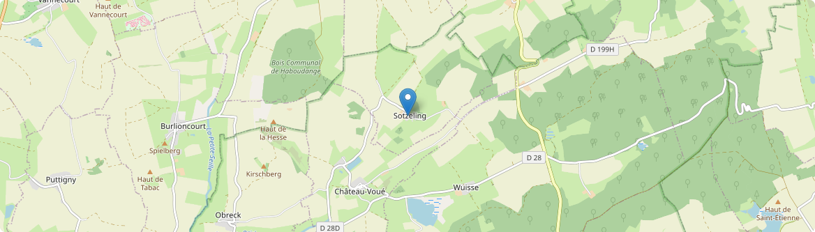 Sotzeling - Carte