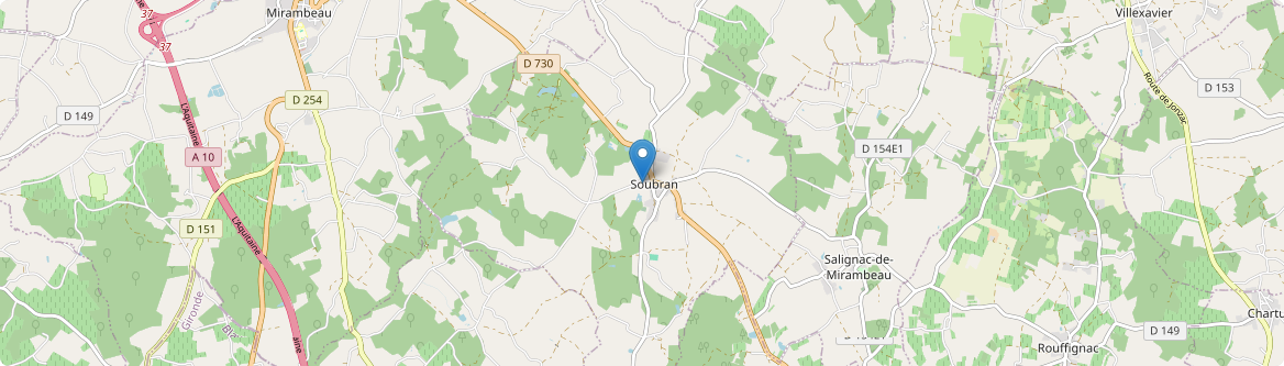 Soubran - Carte
