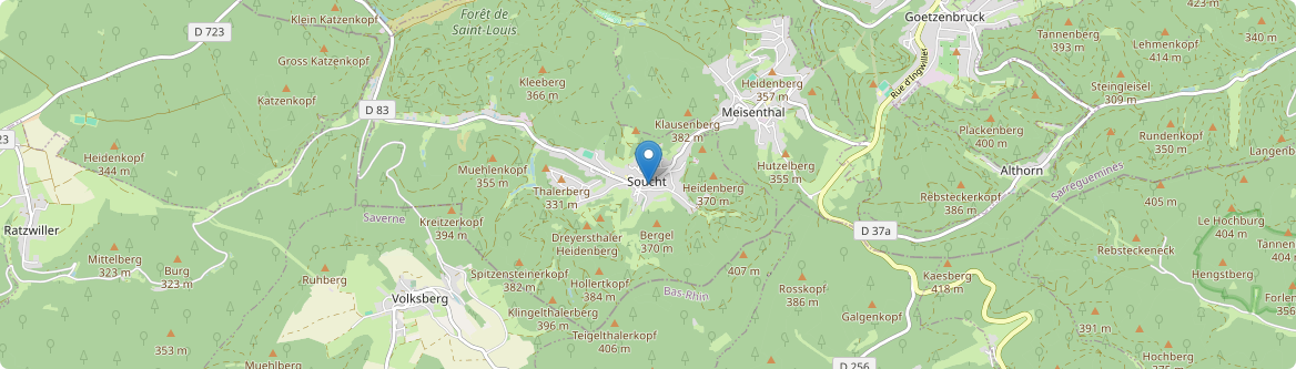 Soucht - Carte