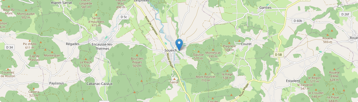 Soueich - Carte