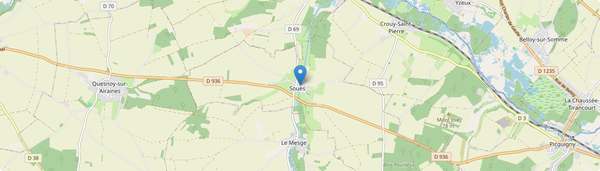 Soues - Carte