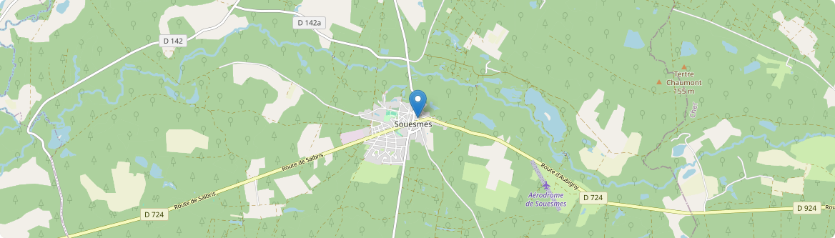 Souesmes - Carte