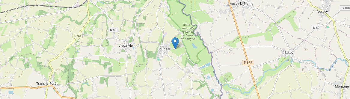 Sougéal - Carte