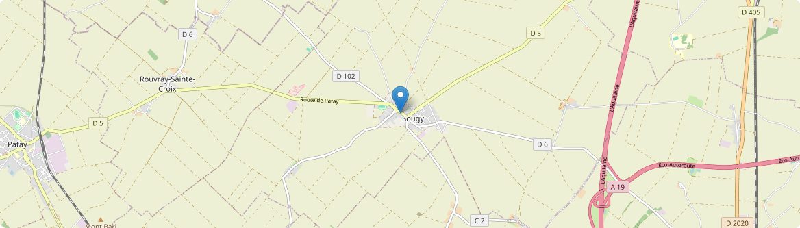 Sougy - Carte