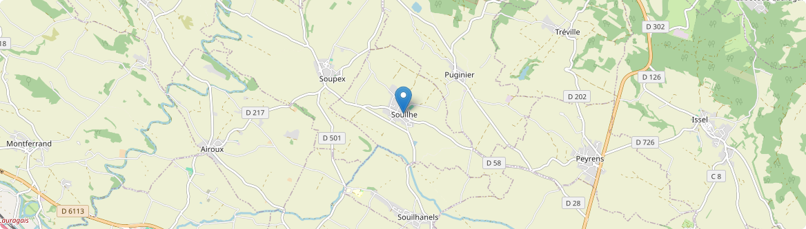 Souilhe - Carte