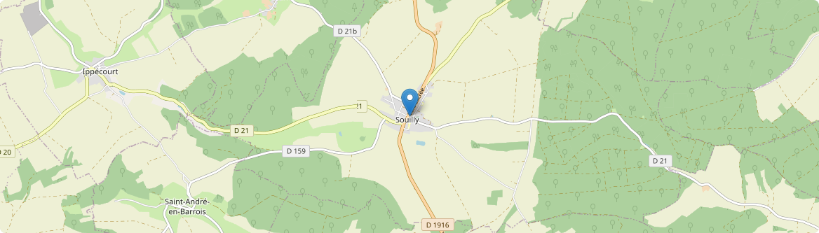 Souilly - Carte