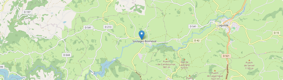 Soulages-Bonneval - Carte
