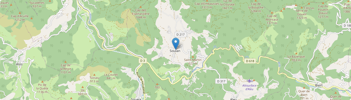 Soulan - Carte