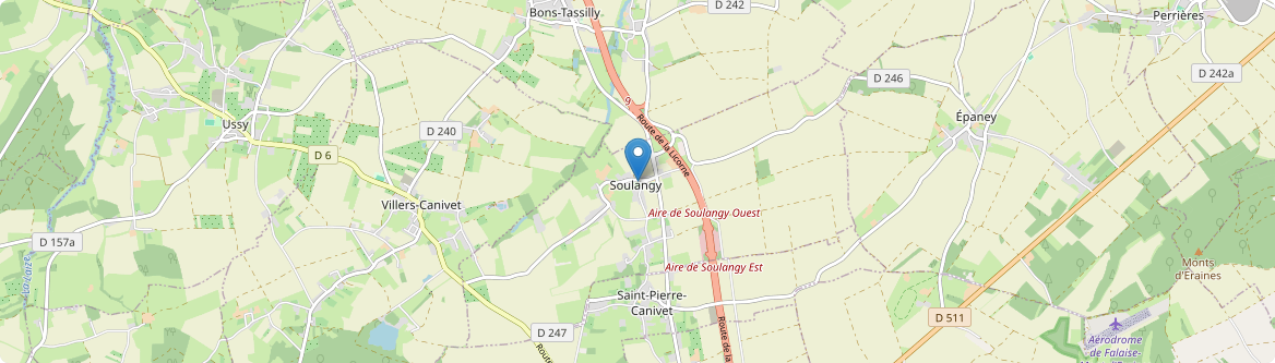 Soulangy - Carte