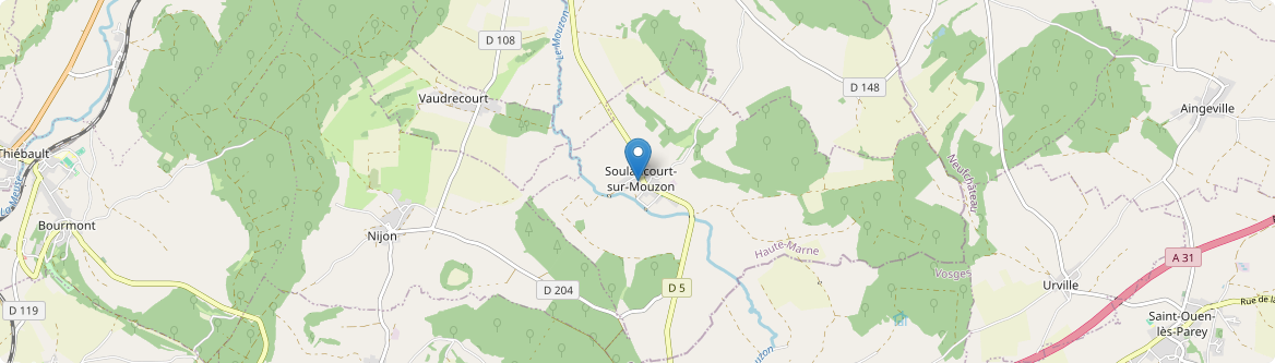 Soulaucourt-sur-Mouzon - Carte