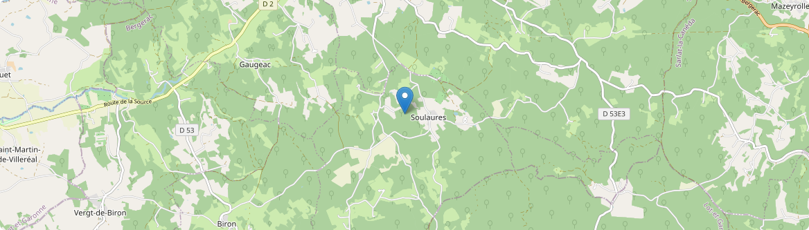 Soulaures - Carte