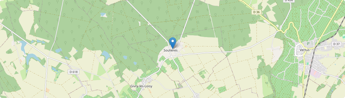 Soulières - Carte