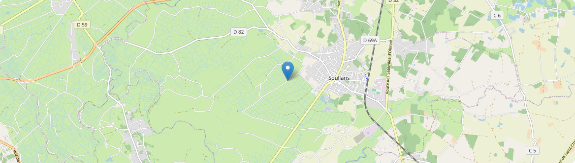 Soullans - Carte