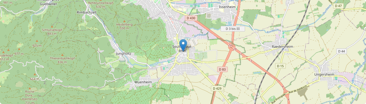 Soultz-Haut-Rhin - Carte