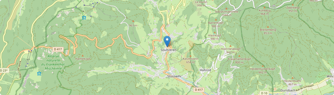 Soultzeren - Carte