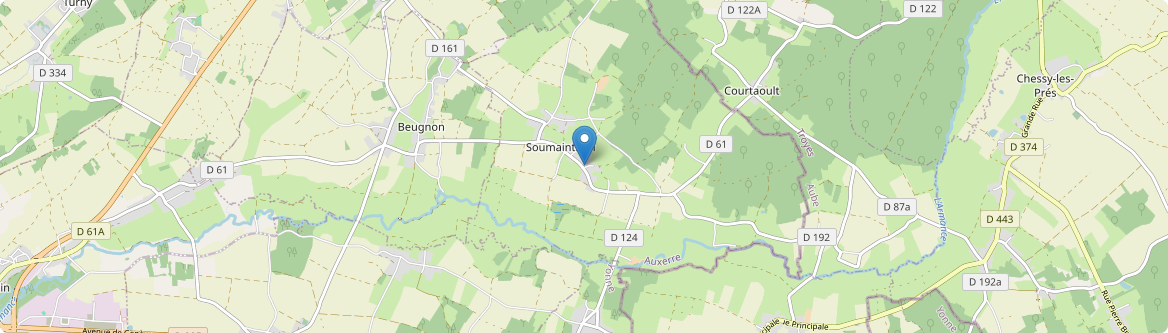 Soumaintrain - Carte