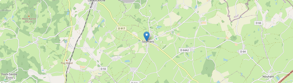 Soumans - Carte