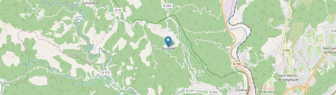 Soustelle - Carte