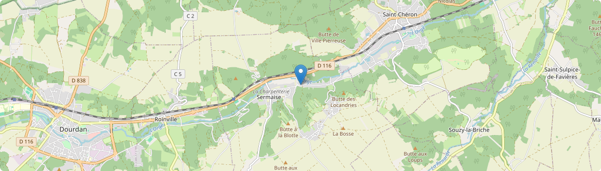 Souzy-la-Briche - Carte