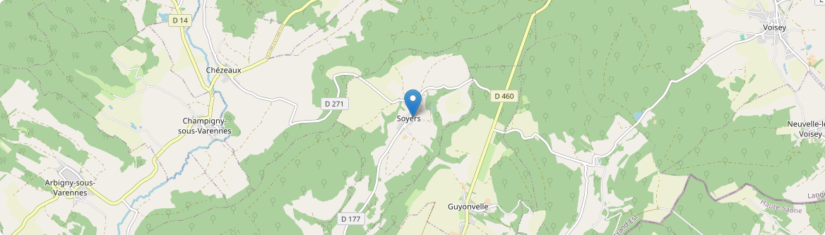Soyers - Carte