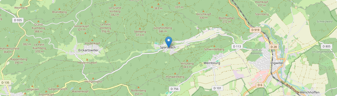 Sparsbach - Carte
