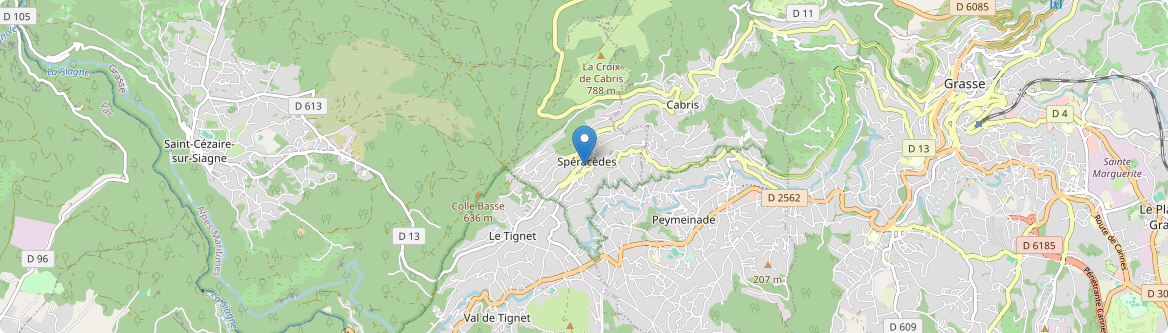 Spéracèdes - Carte